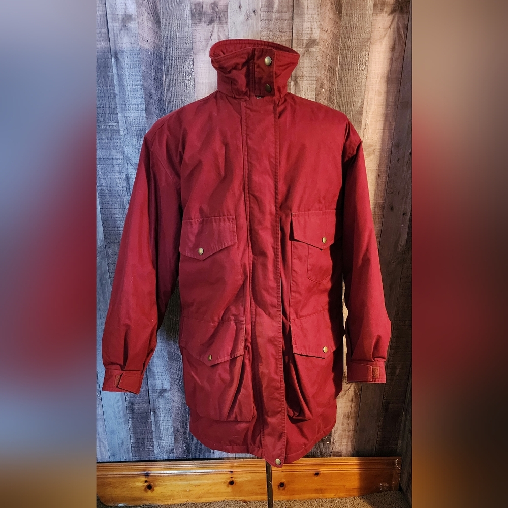 Lands End Wool Lined Coat